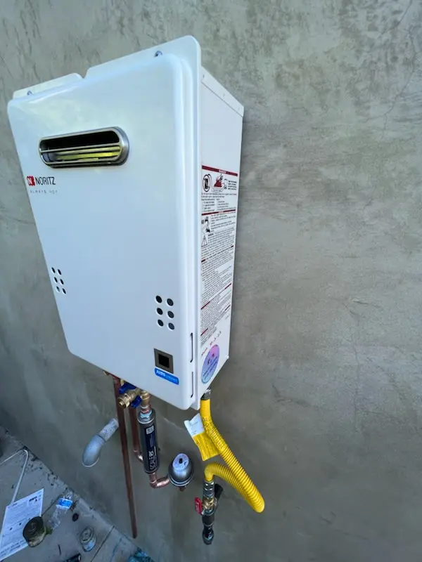 Tankless water heater installation for Boulder City homes