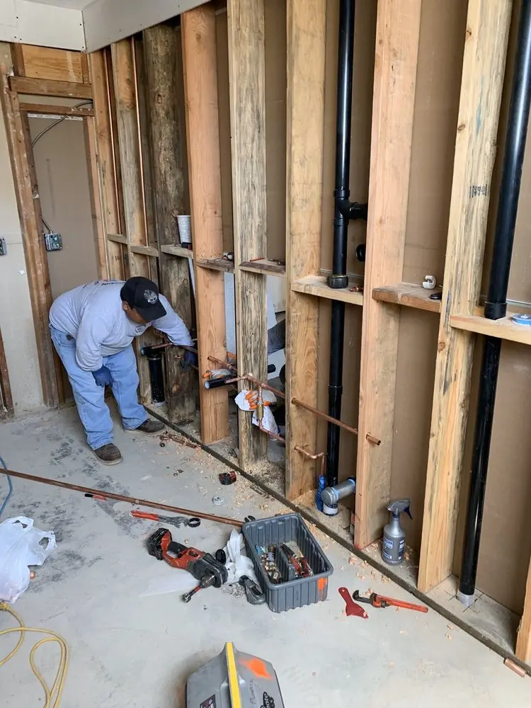 Commercial rough-in plumbing for Commercial Plumbing in Boulder City